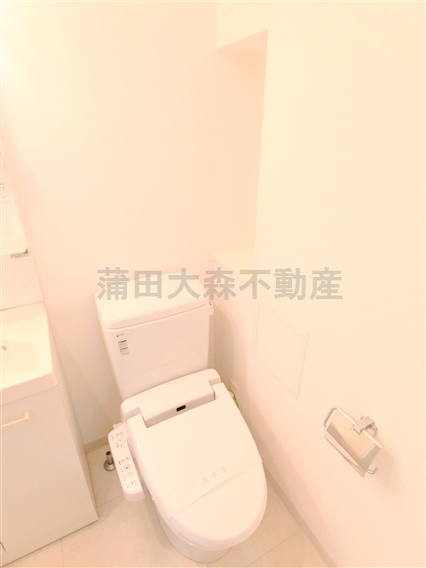 The Valesia Kamata Cityのトイレ|温水暖房便座付トイレ