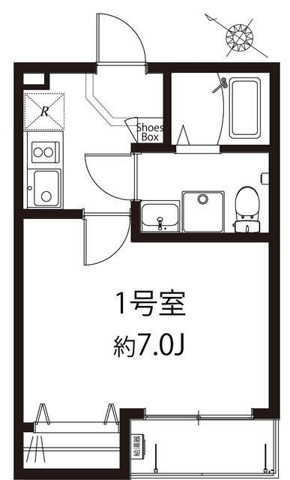 モダンライト北柏の間取り