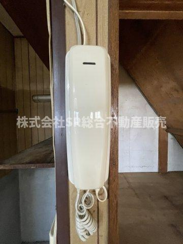 友井4丁目中古戸建の設備|インターホン付きでセキュリティも安心です！