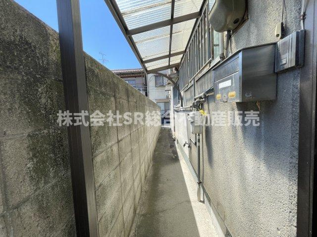 友井4丁目中古戸建の前面道路含む現地写真|前面通路含む現地写真です