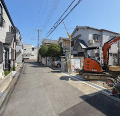 【前面道路含む現地写真】 | 豊中市小曽根4丁目新築戸建
