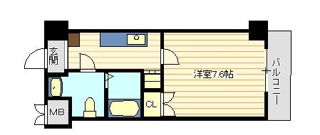 エヴァ名谷の間取り