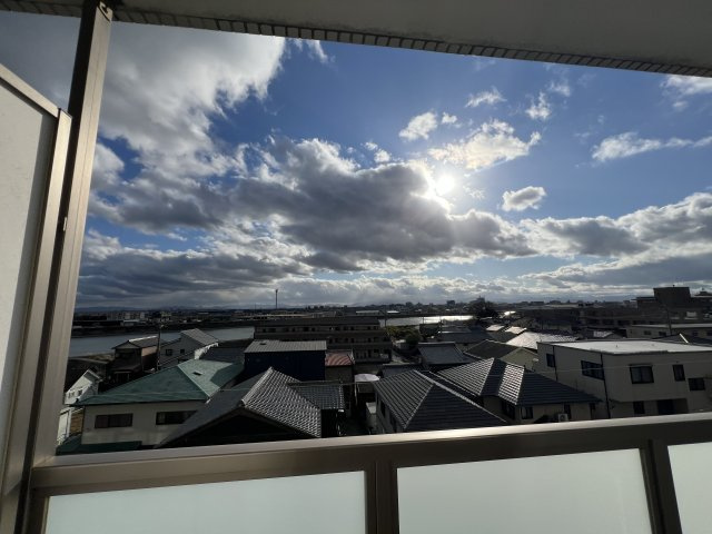 エイムオーエス島崎町マンションの展望