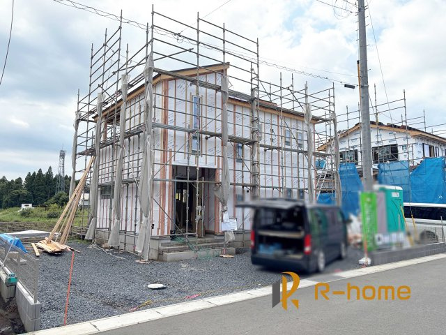 常陸大宮市石沢第3　新築戸建て　3号棟の外観|ご予約を頂ければ、『平日』はもちろん『早朝』や『夜間』もご見学可能です♪お気軽にお申し付けください♪