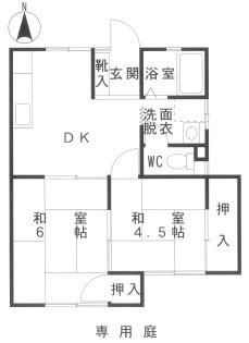シュプリームかすがのの間取り