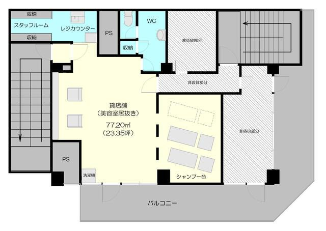 新新園ビルの間取り