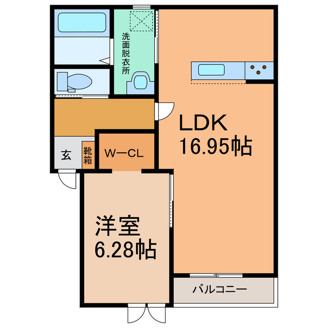 トレイブルック東館の間取り