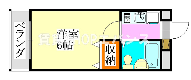 【間取り】 | シティクレスト津田沼