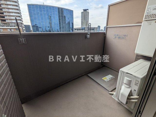 エスライズ本町東　BRAVI不動産のバルコニー|【エスライズ本町東】陽当たり良好なバルコニーです