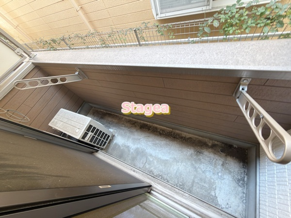 キャメル与野本町Ⅳのバルコニー