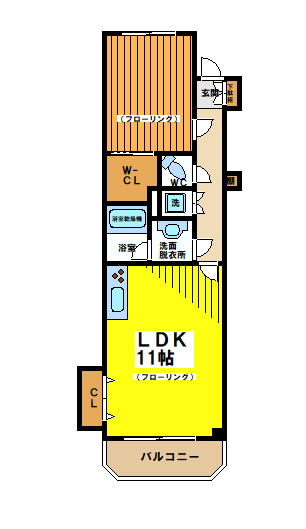 【間取り】 | 明大前フラワーマンション