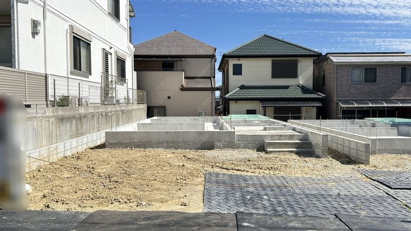 豊中市待兼山町　新築戸建の外観