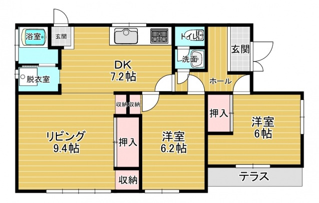 【間取り】 | 今岡戸建