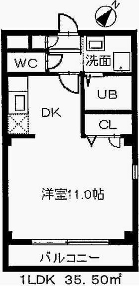 エステート竹の山の間取り