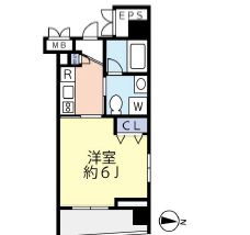 グランヴァンラクシス東大島の間取り