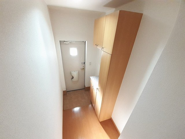 ハーベストヒル　Ｃの玄関|毎日通る玄関です。
