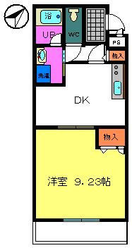 リヴェール弐番館の間取り