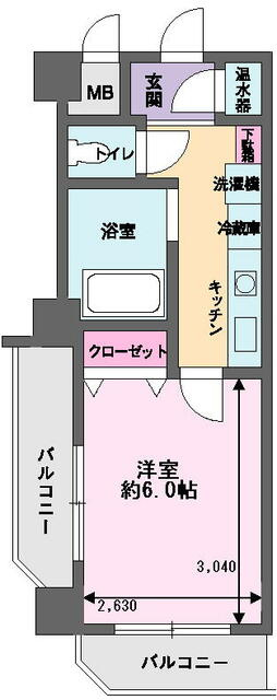 マンション・キャロットの間取り