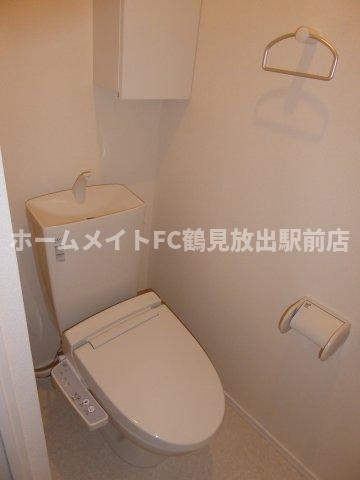 東大阪市森河内西１丁目のハイツのトイレ