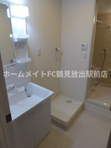 東大阪市森河内西１丁目のハイツの洗面所
