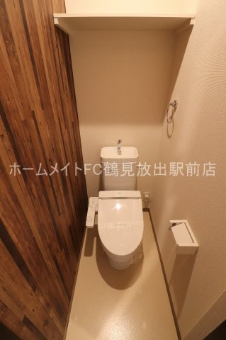 大阪市鶴見区今津中４丁目のハイツのトイレ