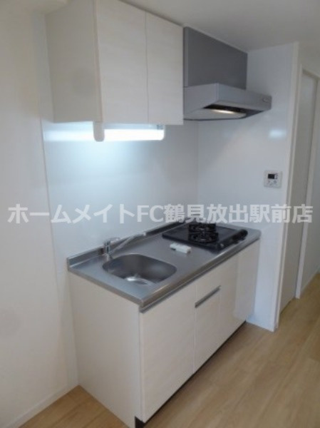 大阪市東成区深江北２丁目の賃貸マンションのキッチン