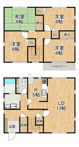 【間取り】 | 北貴望ケ丘グリーンホーム