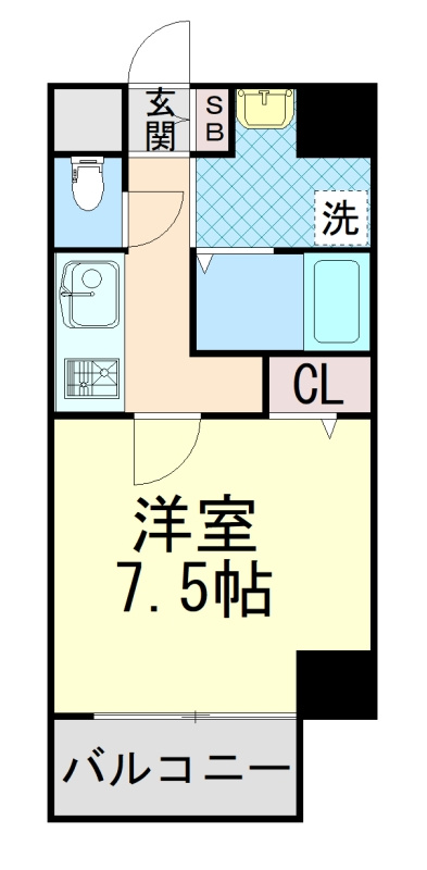 プライムライフ御影の間取り