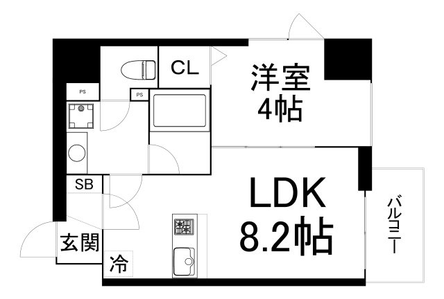 【間取り】 | ブエナビスタ梅田イースト