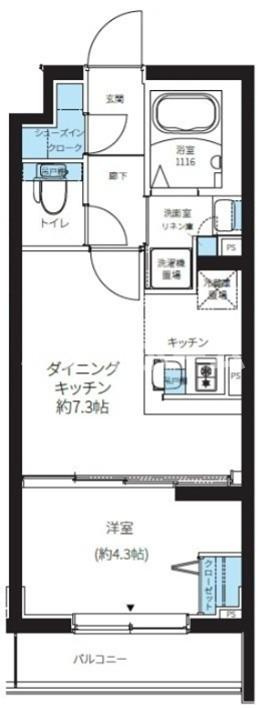 ルネサンスコート大森町の間取り