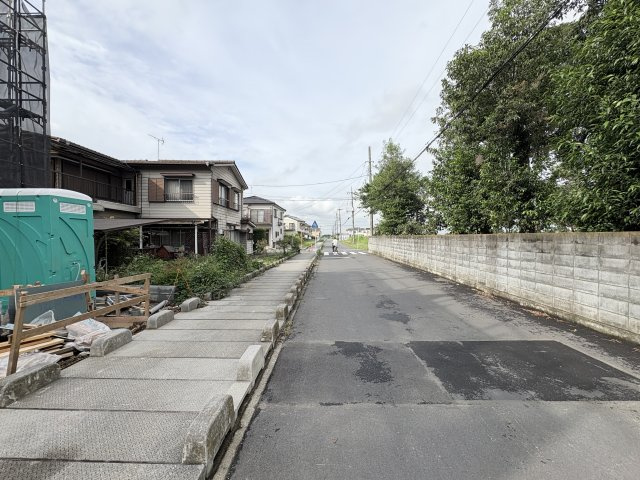 【前面道路含む現地写真】 | 杉戸町倉松　第17 新築戸建　全1棟　1号棟 | 9/15撮影