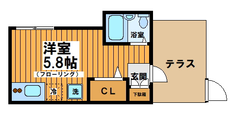 【間取り】 | シティーテラス新宿WEST
