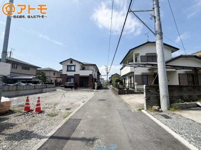 【前面道路含む現地写真】 | 富士市宮下第6　新築戸建て　2号棟