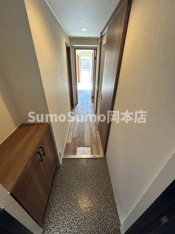 グランドライフ青木の玄関|きれいな玄関です