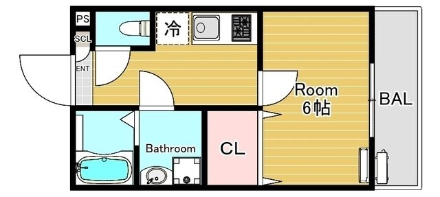 リュミエール道意の間取り