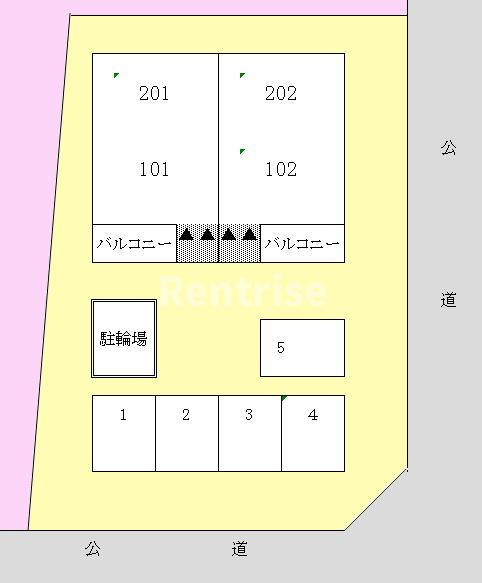 ブリアン・ソレイユの区画図