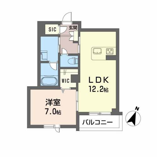 ル・リアンTKSの間取り