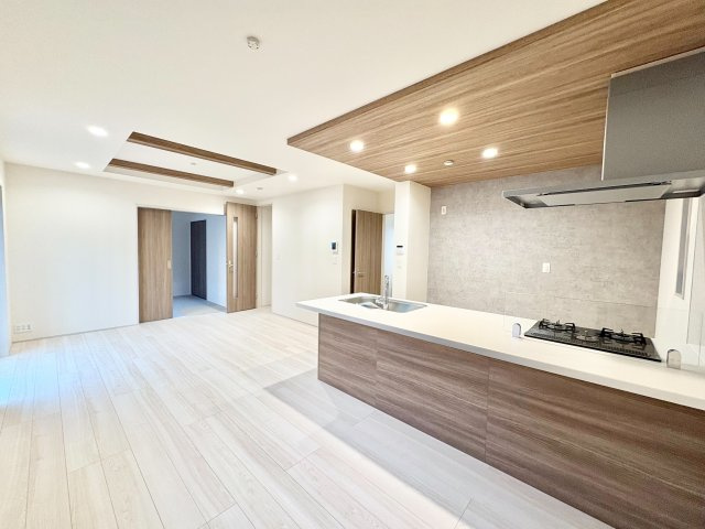《仲介手数料半額》ふじみ野市長宮2丁目全2棟　1号棟の居間・リビング|LDK16.0帖