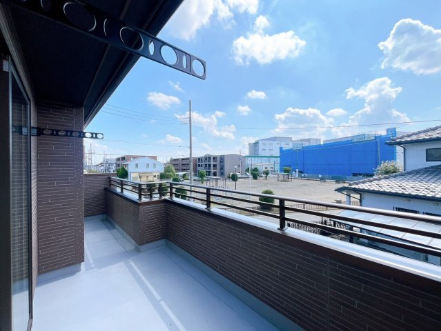 【バルコニー】 | 高崎市下豊岡町　新築住宅 | 同社施工例