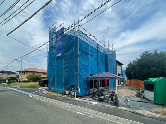【前面道路含む現地写真】 | 高崎市下豊岡町　新築住宅