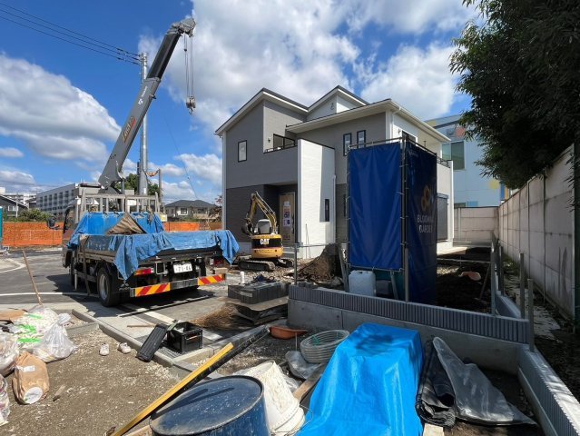 【前面道路含む現地写真】 | 高崎市下豊岡町　新築住宅