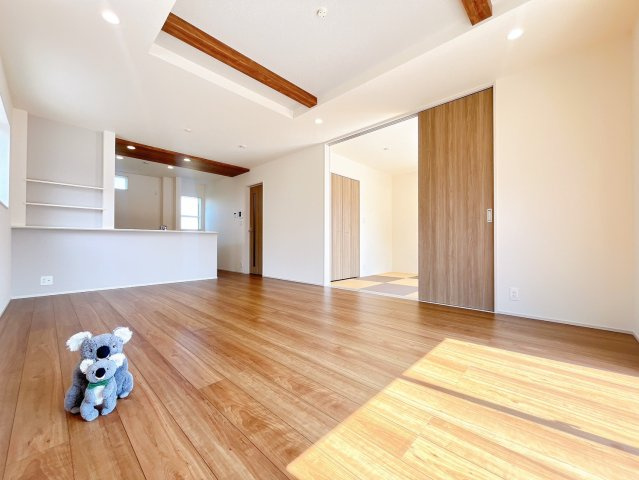 【居間・リビング】 | 高崎市下豊岡町　新築住宅 | 同社施工例