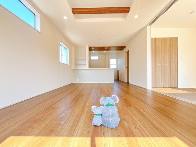 【居間・リビング】 | 高崎市下豊岡町　新築住宅 | 同社施工例