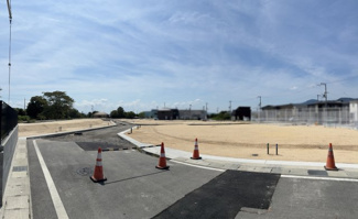 【前面道路含む現地写真】 | 大津市堅田1丁目20　分譲地