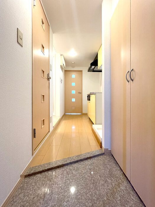 ベルデュール小石川の玄関