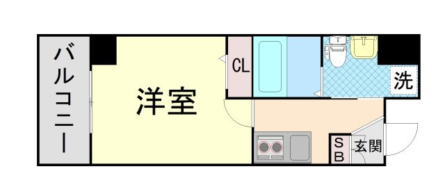 KTG RESIDENCE 芦屋西の間取り