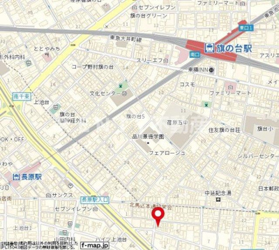 【地図】 | アクトピア旗の台２番館