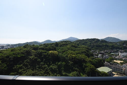 ＭＪＲ熊本ゲートタワーのその他|西側バルコニーからの眺望