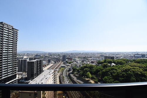 ＭＪＲ熊本ゲートタワーのその他|南側バルコニーからの眺望
