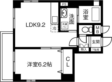 MACSビルの間取り